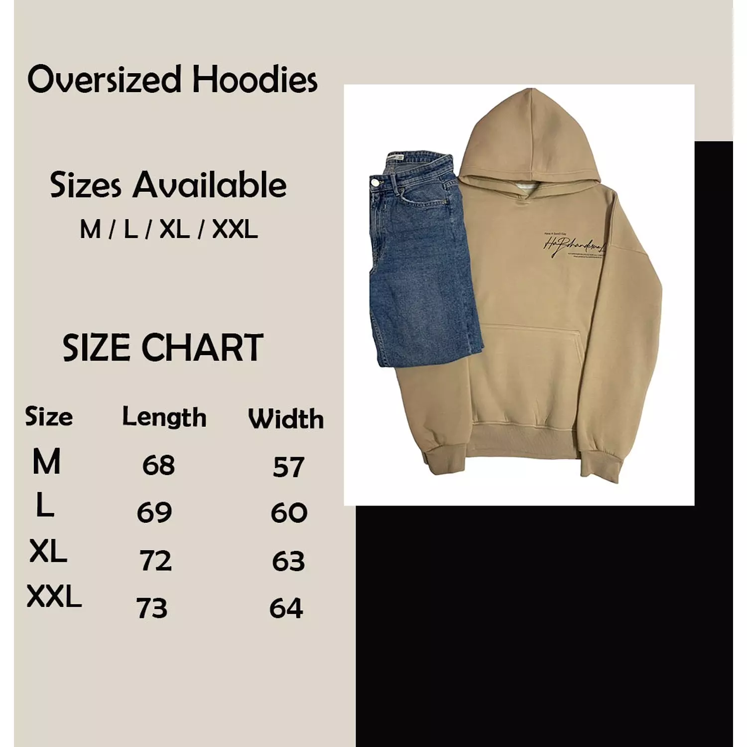 Oversized Hoodie ( Have a Good Day) 2