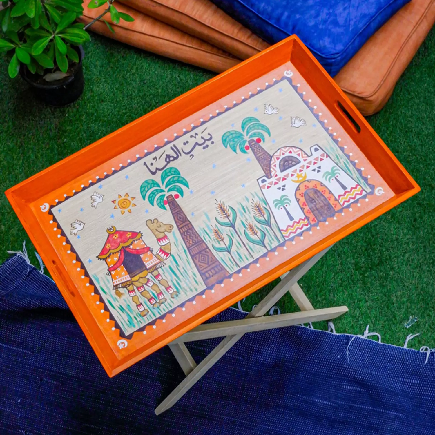 Tray Large - Karya orange 1