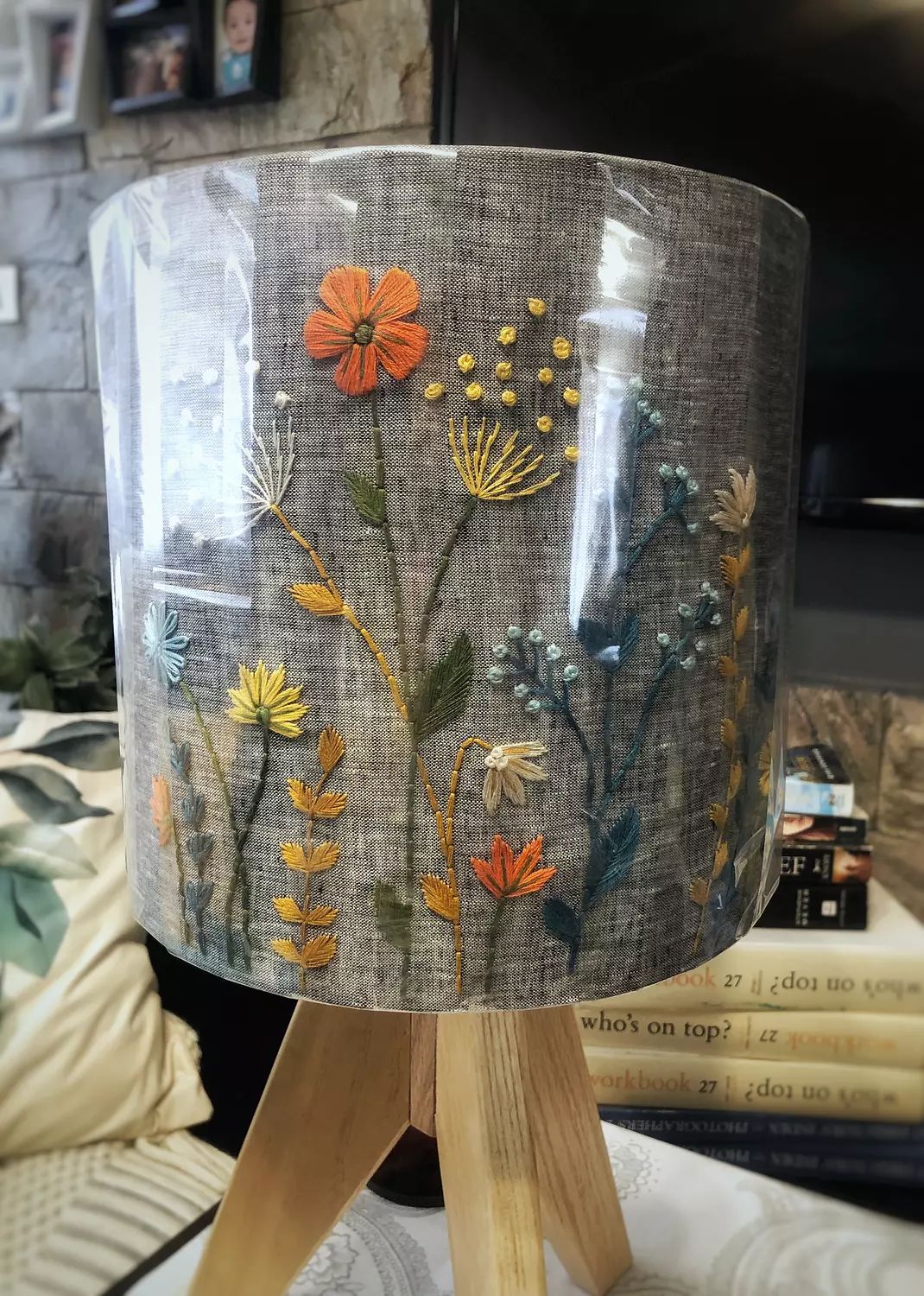 Floral lampshade  3