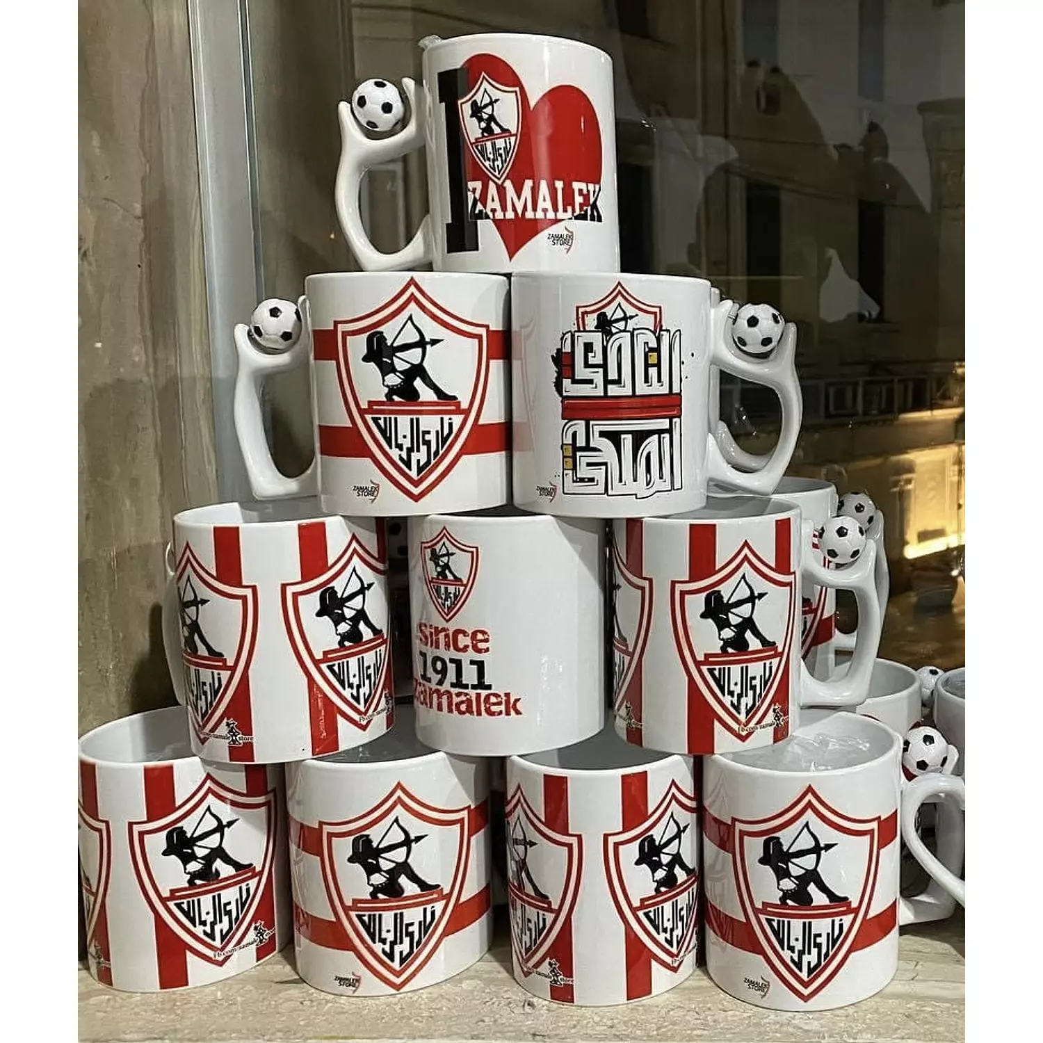 Football mug hover image