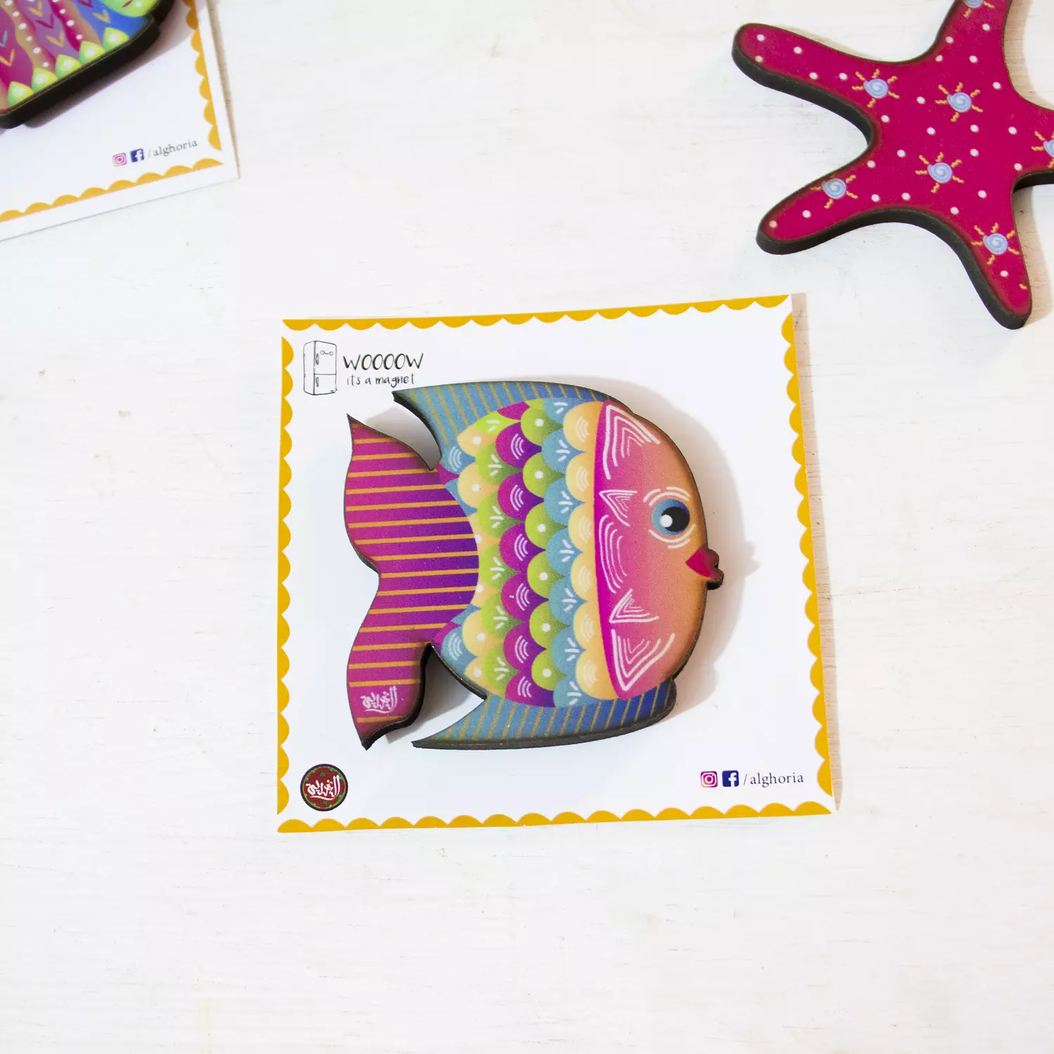 Sea Fishes Fridge Magnets 1