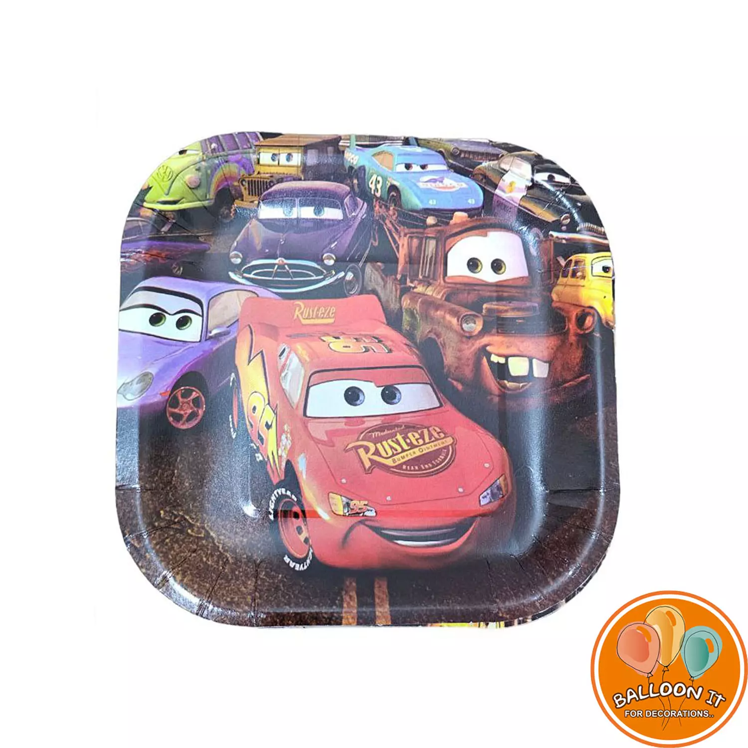 Disney Cars  Plates birthday hover image