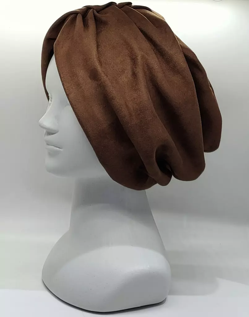 Turban-Suede-Brown