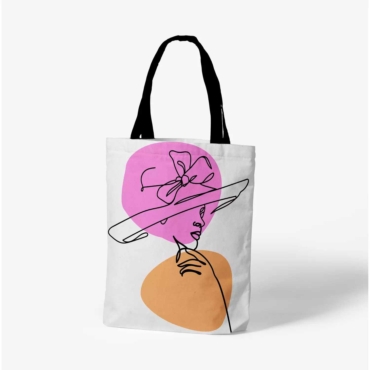 Tote Bag Elegant Girl 1