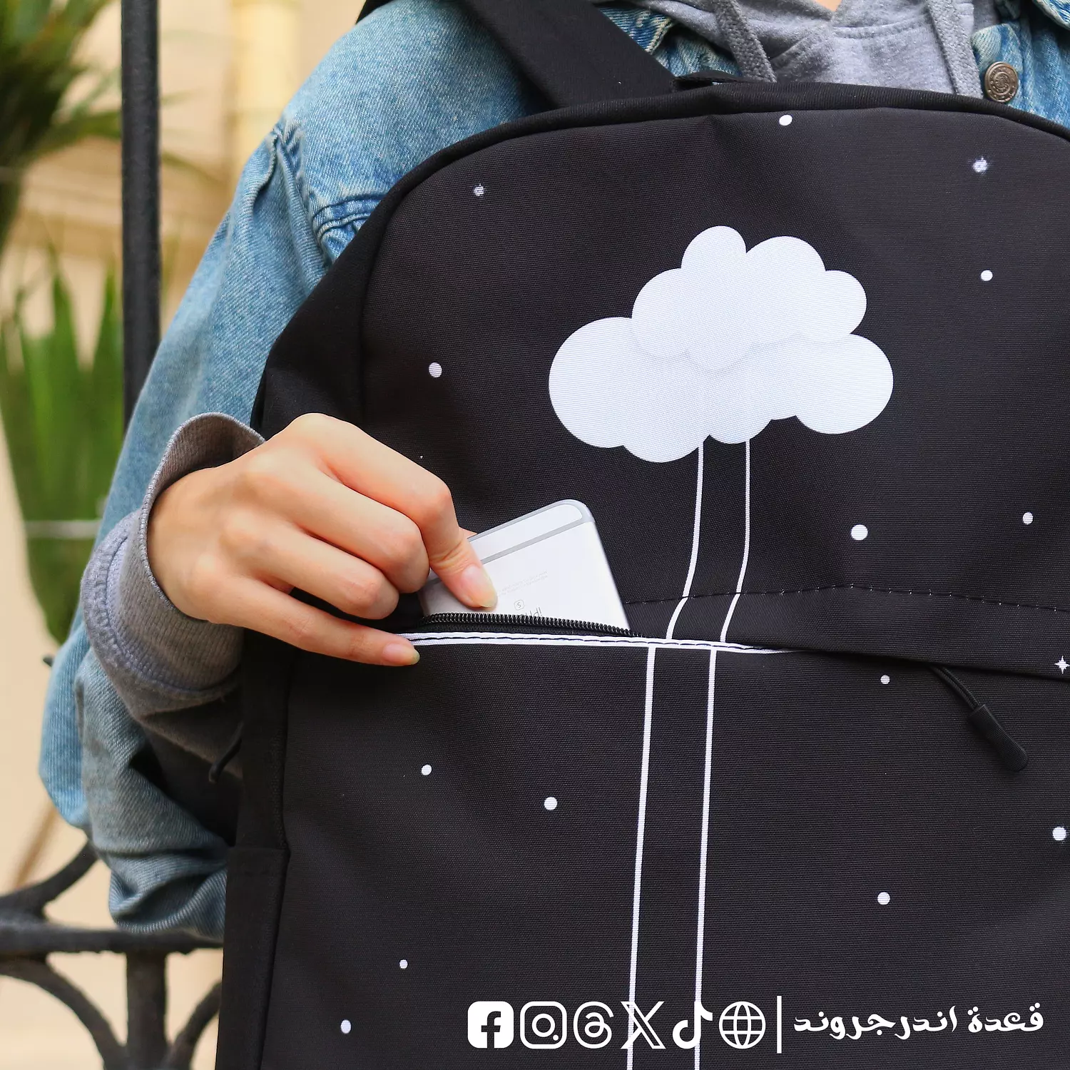 Night Cloud ☁️ Backpack 🎒 1