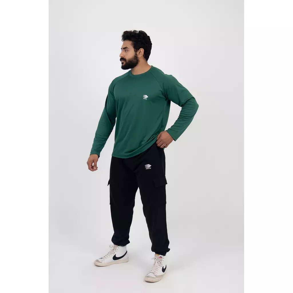 Green Long Sleeve T-Shirt