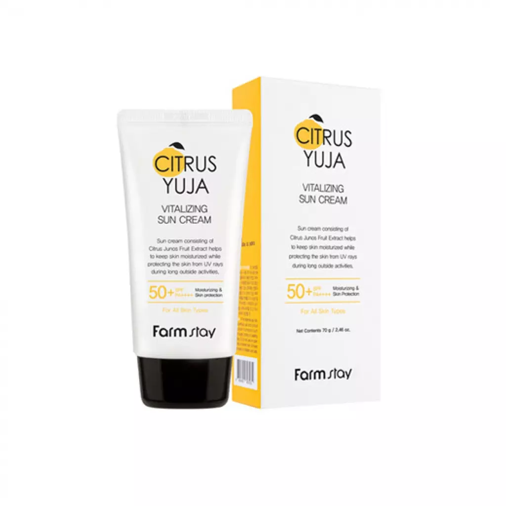 Farmstay Citrus Yuja Vitalizing Sun Cream