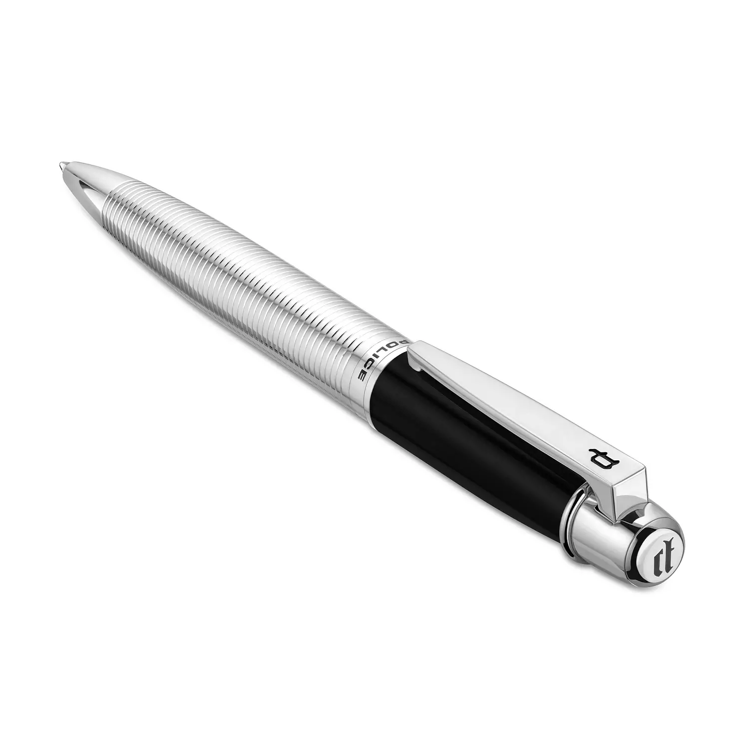 POLICE - Takota Pen For Men Black & Silver Color - PERGR0001401 1