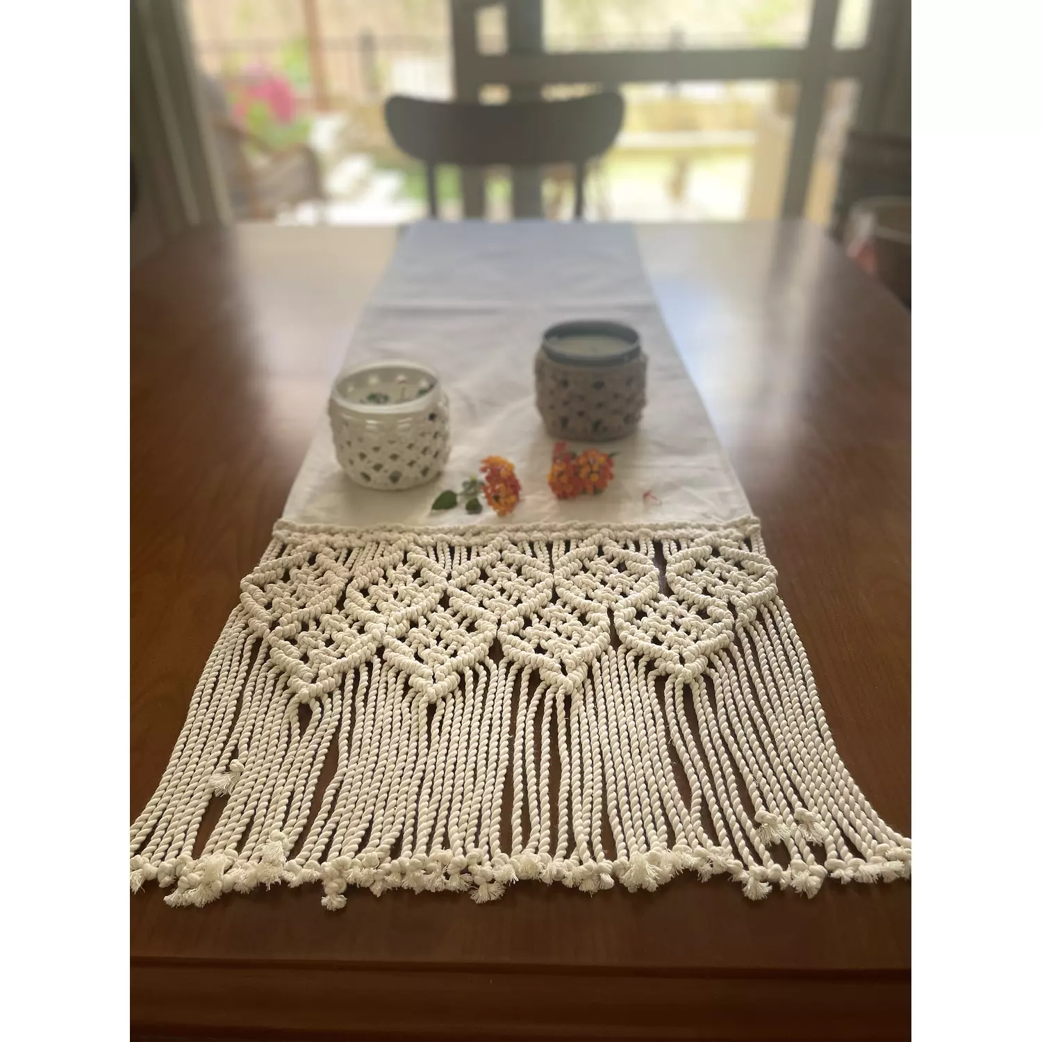 Andalusya Macrame Table Runner  1