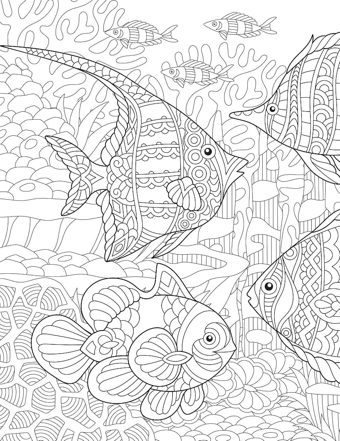 Ocean- Colouring Book for Adults-2nd-img