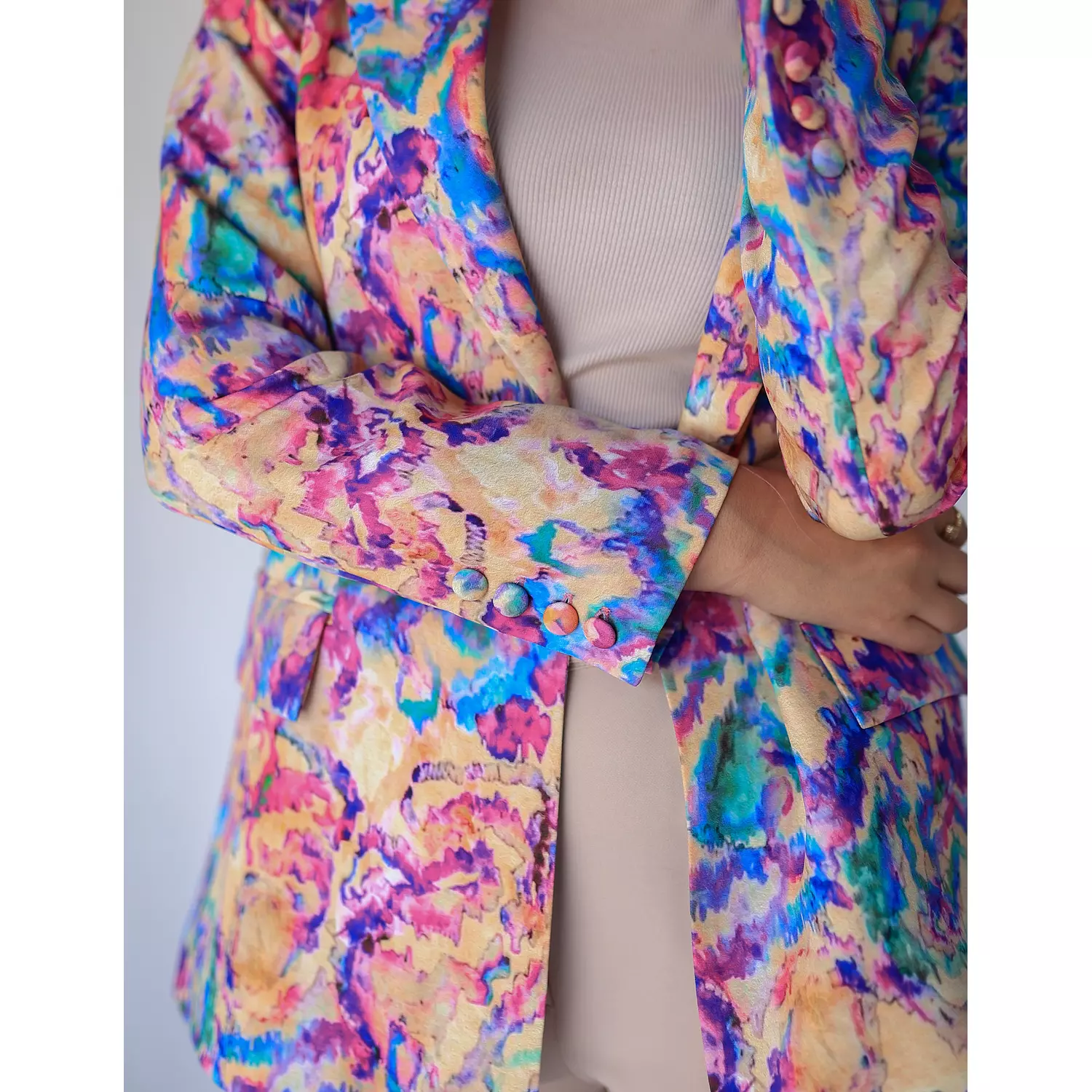 Hippie Printed Blazer 7