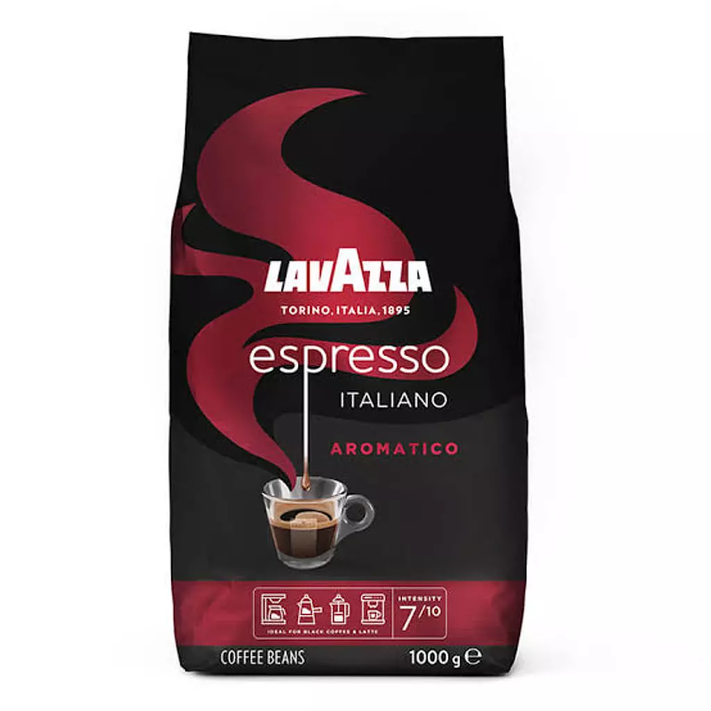 Lavazza Espresso Italiano Aromatico 1KG Whole Beans 