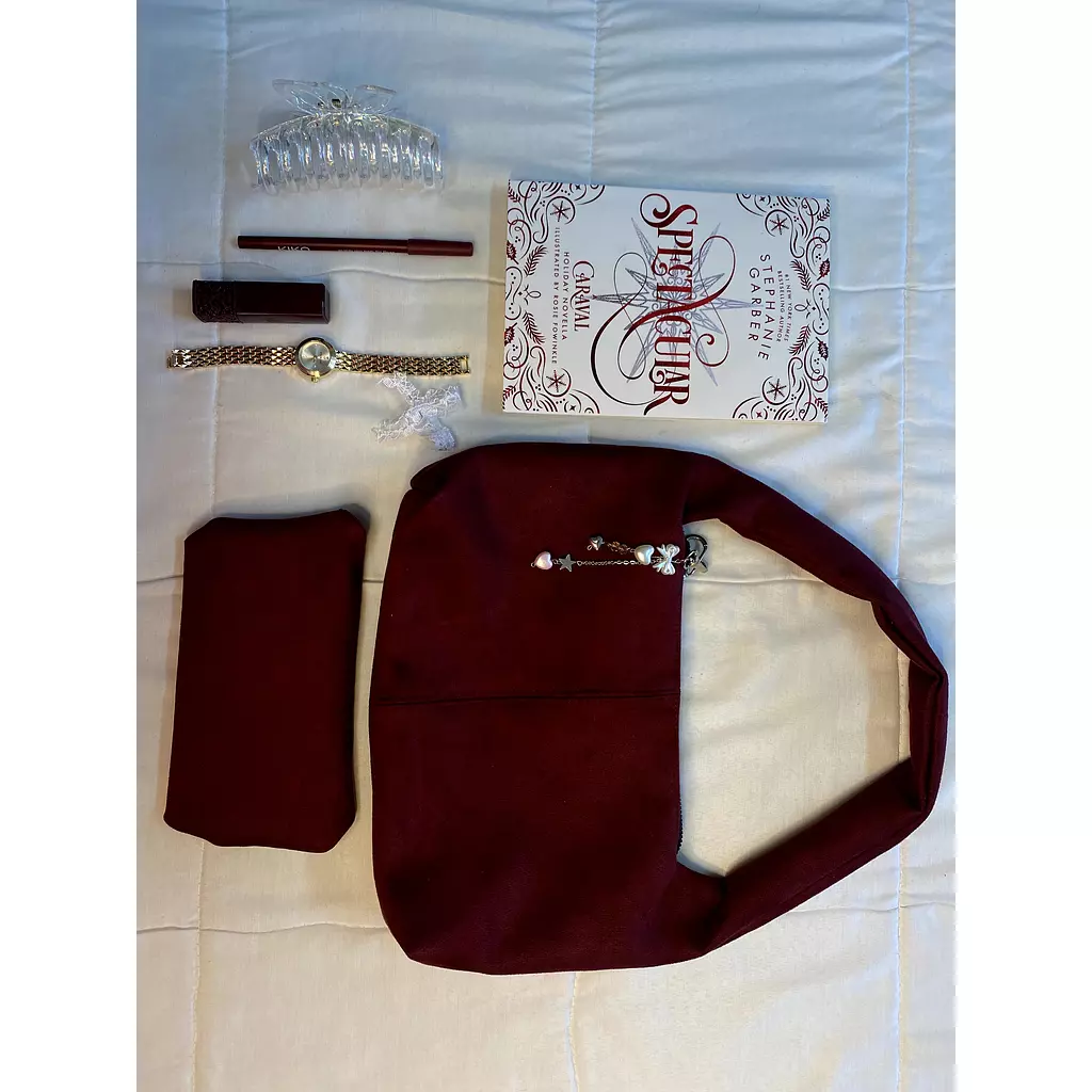  Burgundy bag