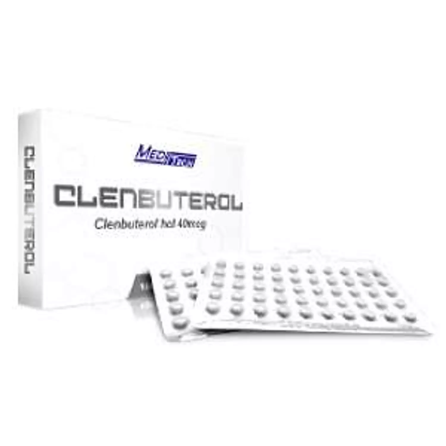 Clenbuterol 40mcg 100 tablets – Meditech hover image