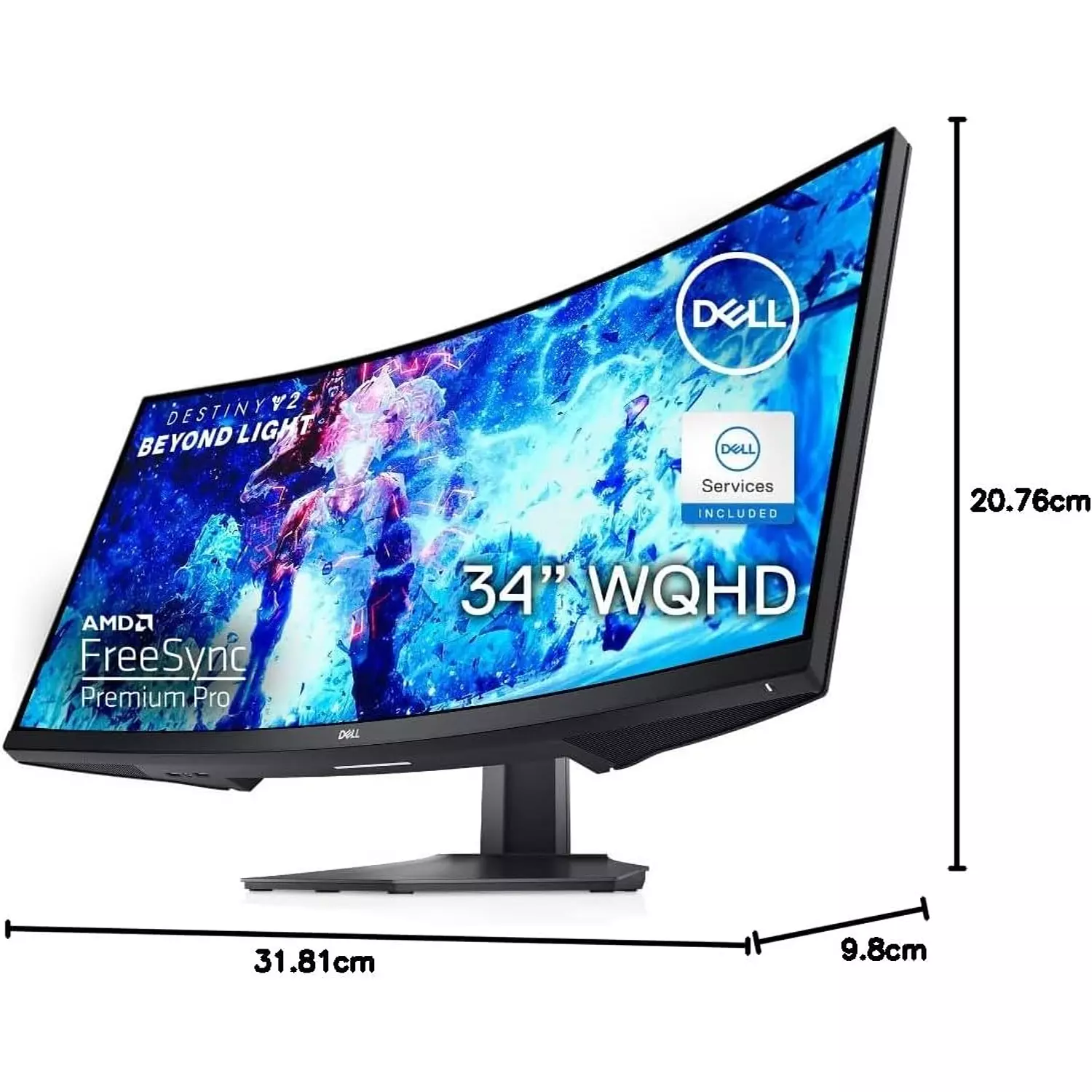 Dell 34 Curved Gaming Monitor – S3422DWG 1