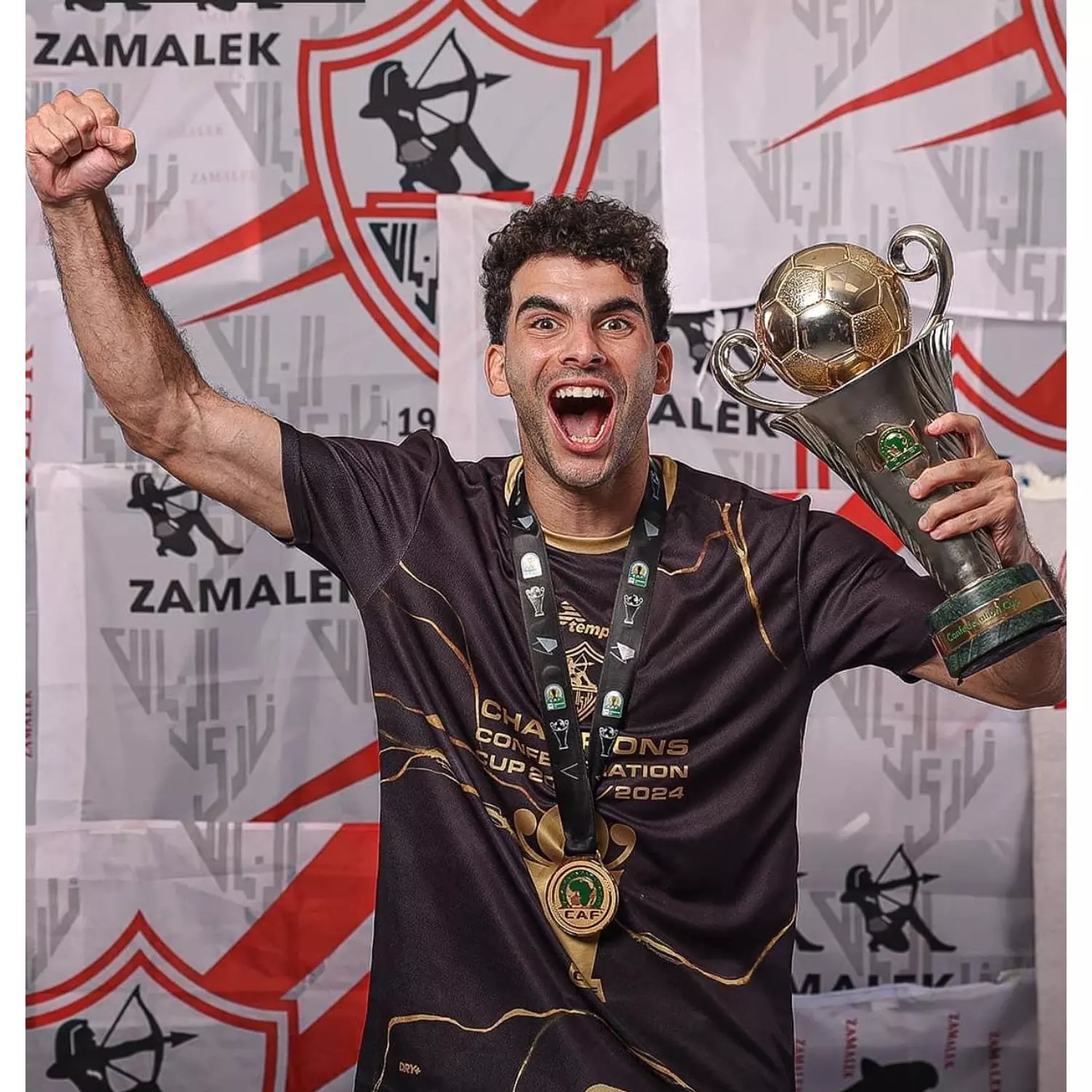 Zamalek CAF CC 2023/24 Champions Jersey 1