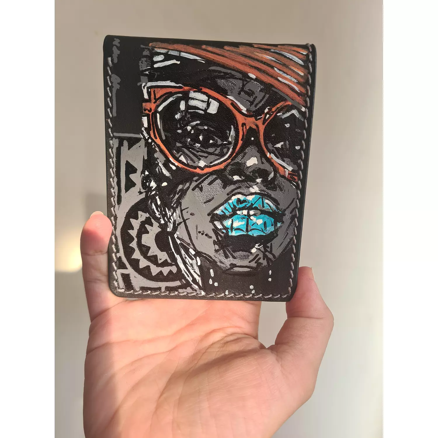 African face wallet  hover image