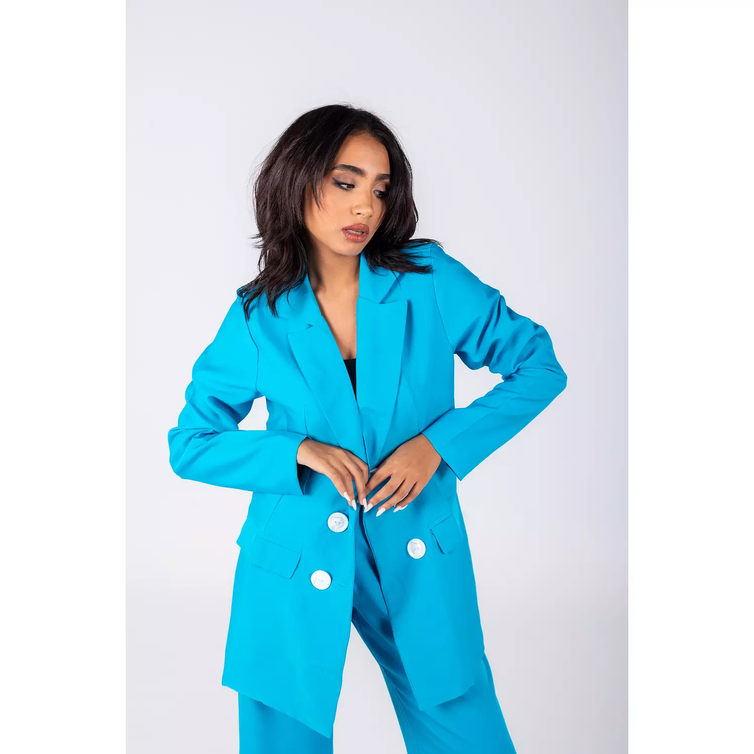 TURQUOISE SUIT 1