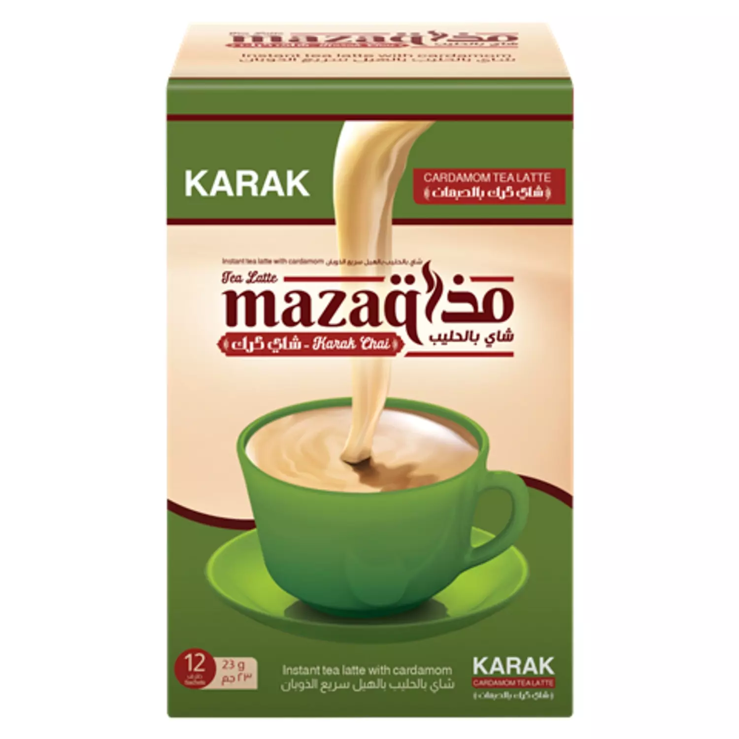 Mazaq karak tea sachets box -12 sachet hover image
