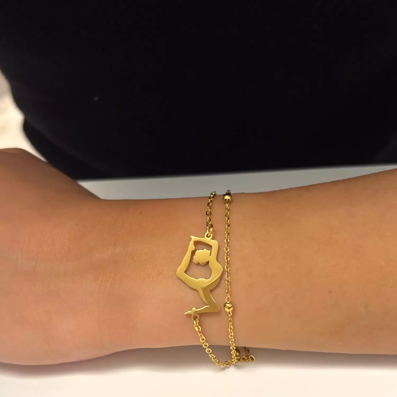 Bracelet | Gymnastics | Golden hover image