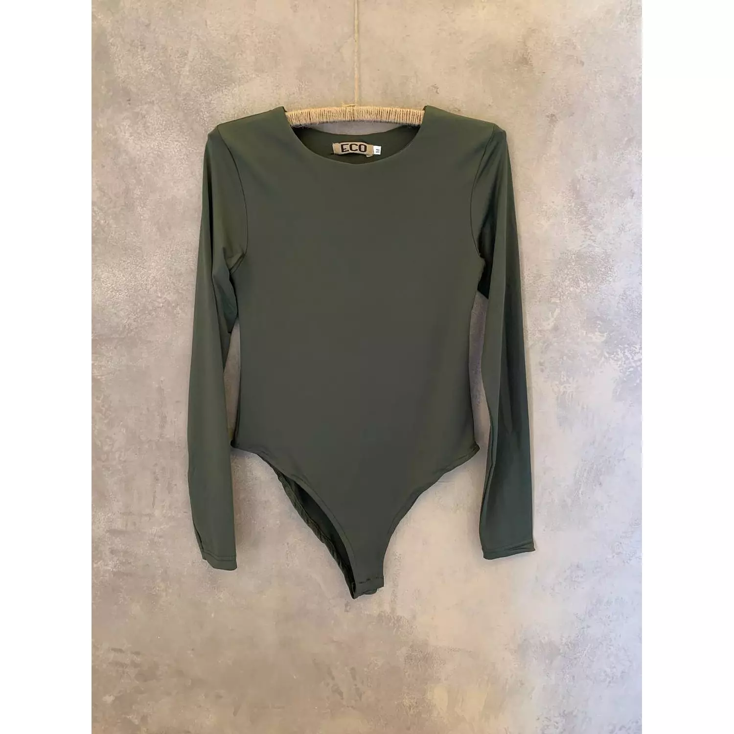 Crew Neck Long Sleeves Bodysuit 5