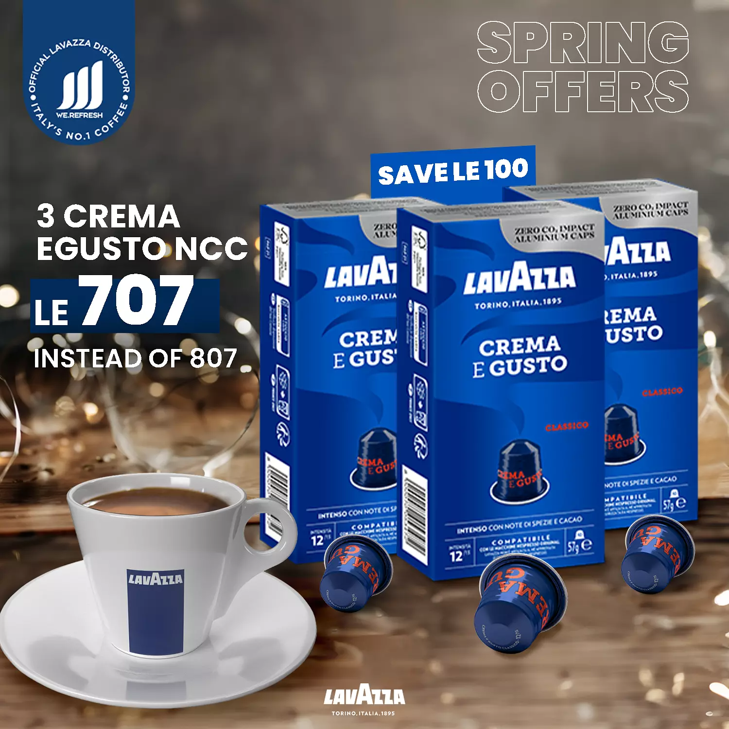 Lavazza spring offers hover image