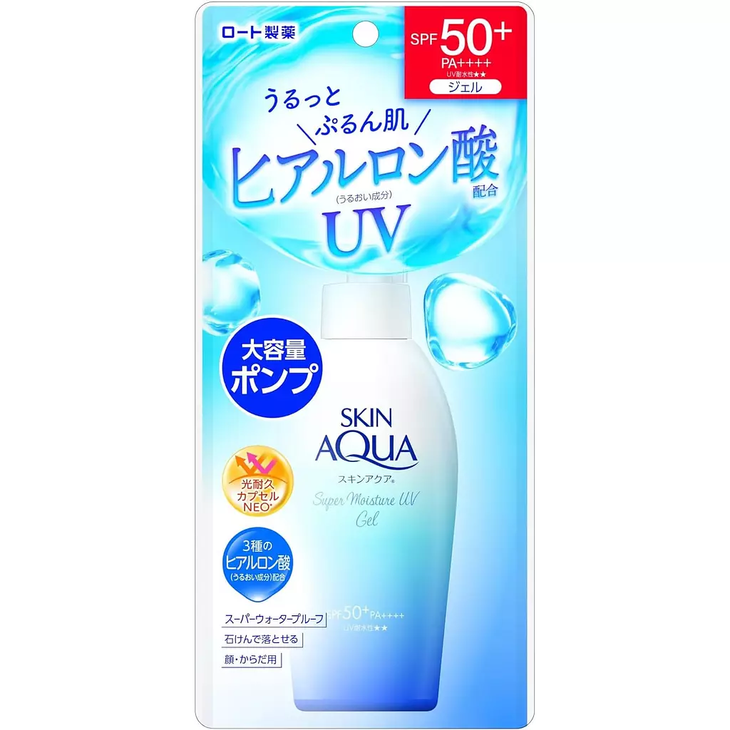 Skin Aqua Super Moisture Gel Sunscreen SPF50+ PA++++ 140g