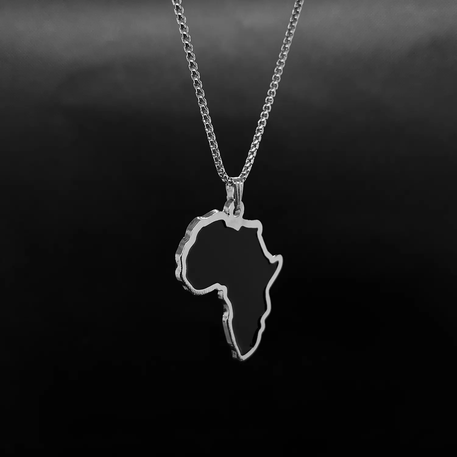 Africa Pendant Necklace hover image