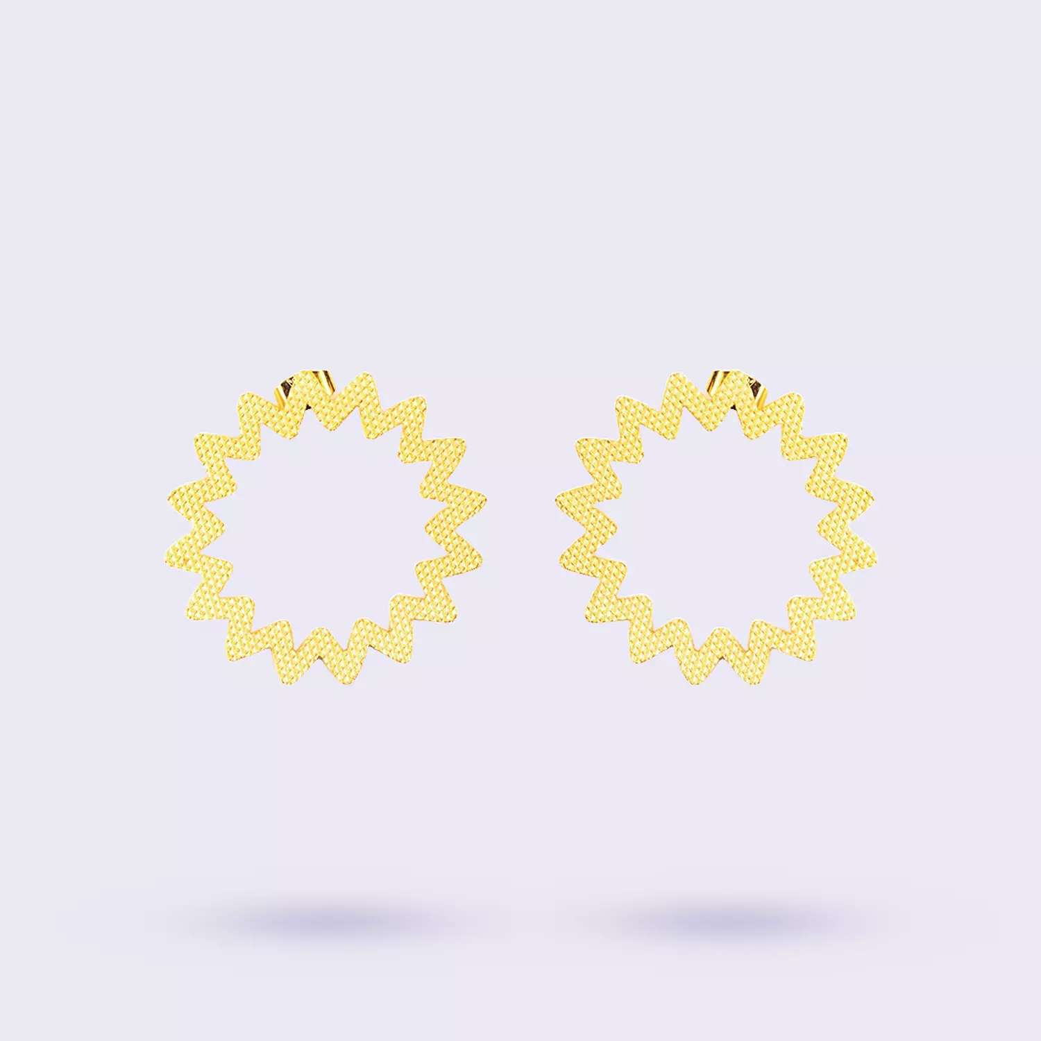 Single Zigzag Earrings 0