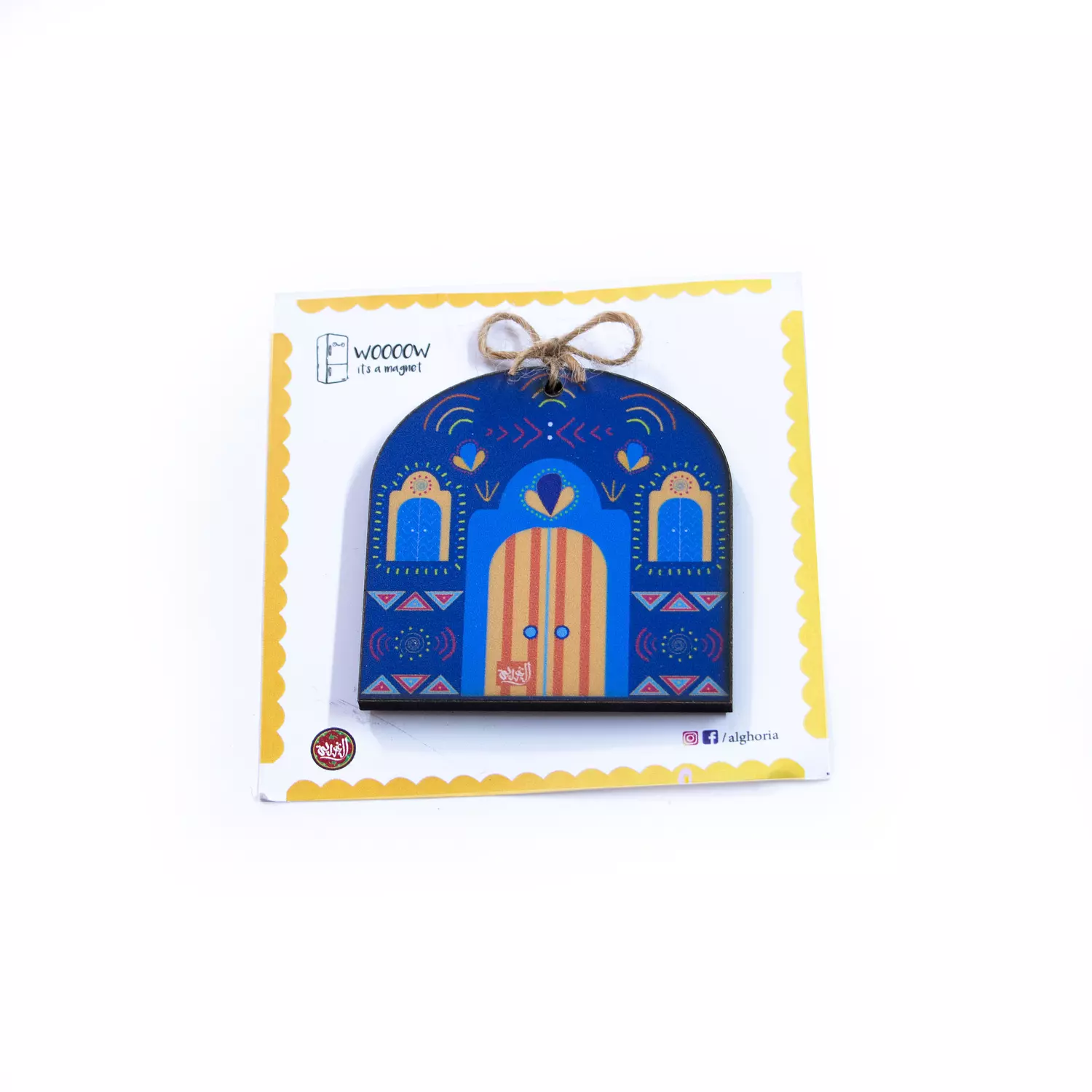 Nubian Houses Fridge Magnets 4