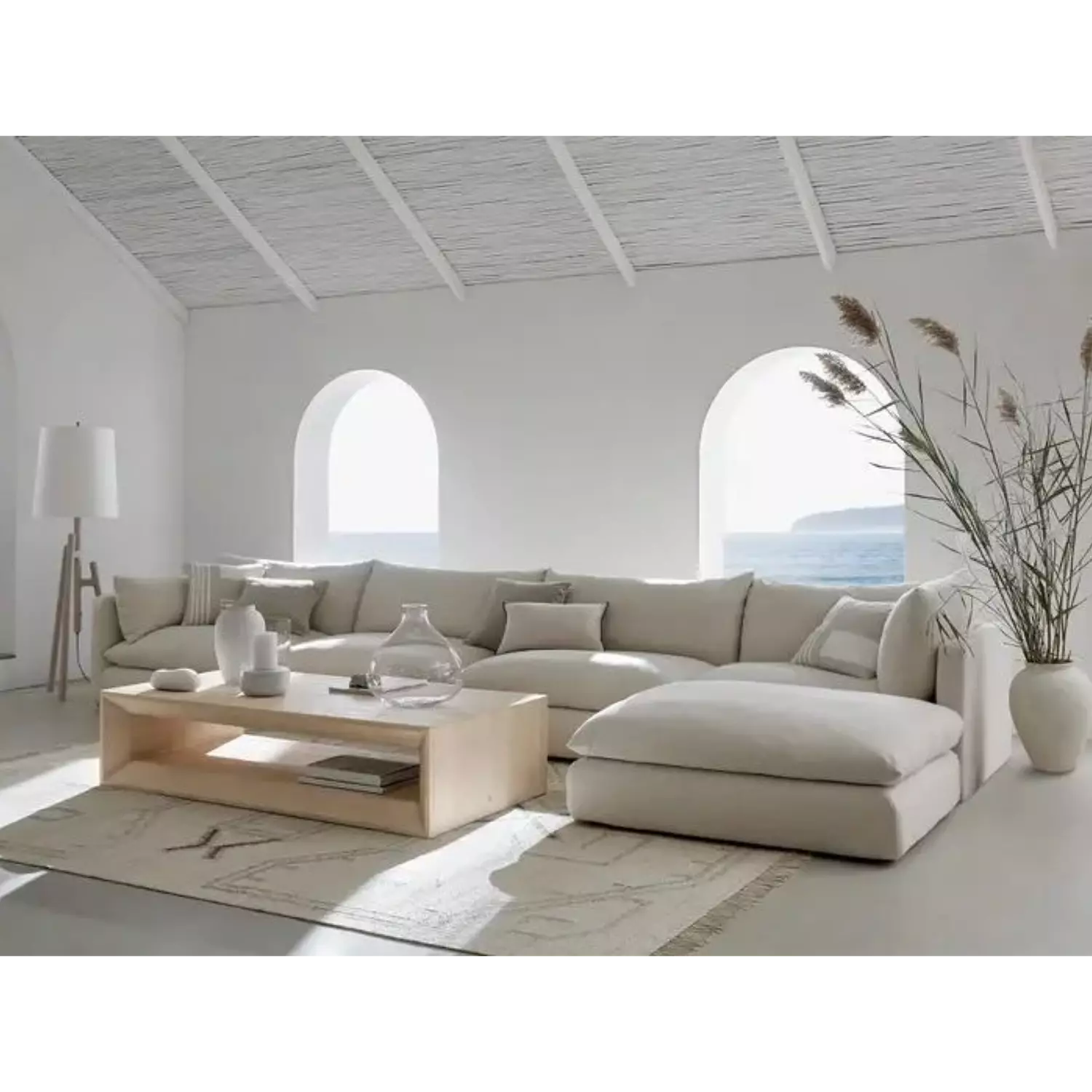 Concoon L shaped sofa hover image