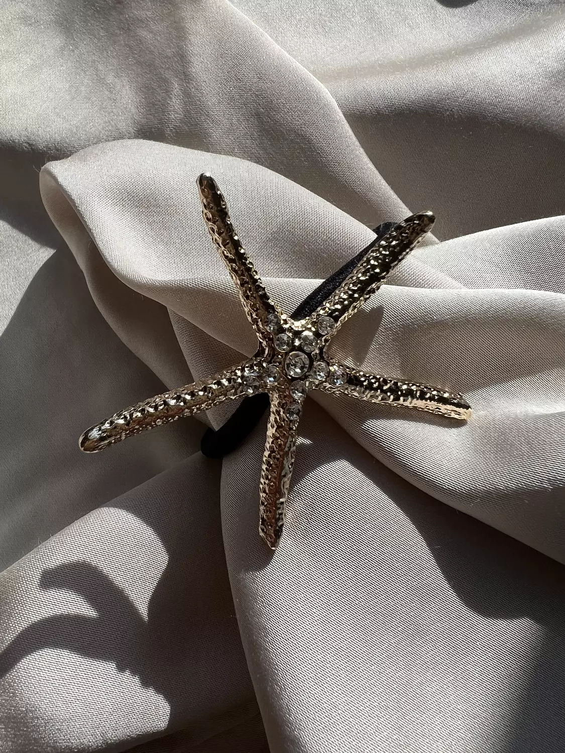 Sparkling Starfish Hair tie -2nd-img