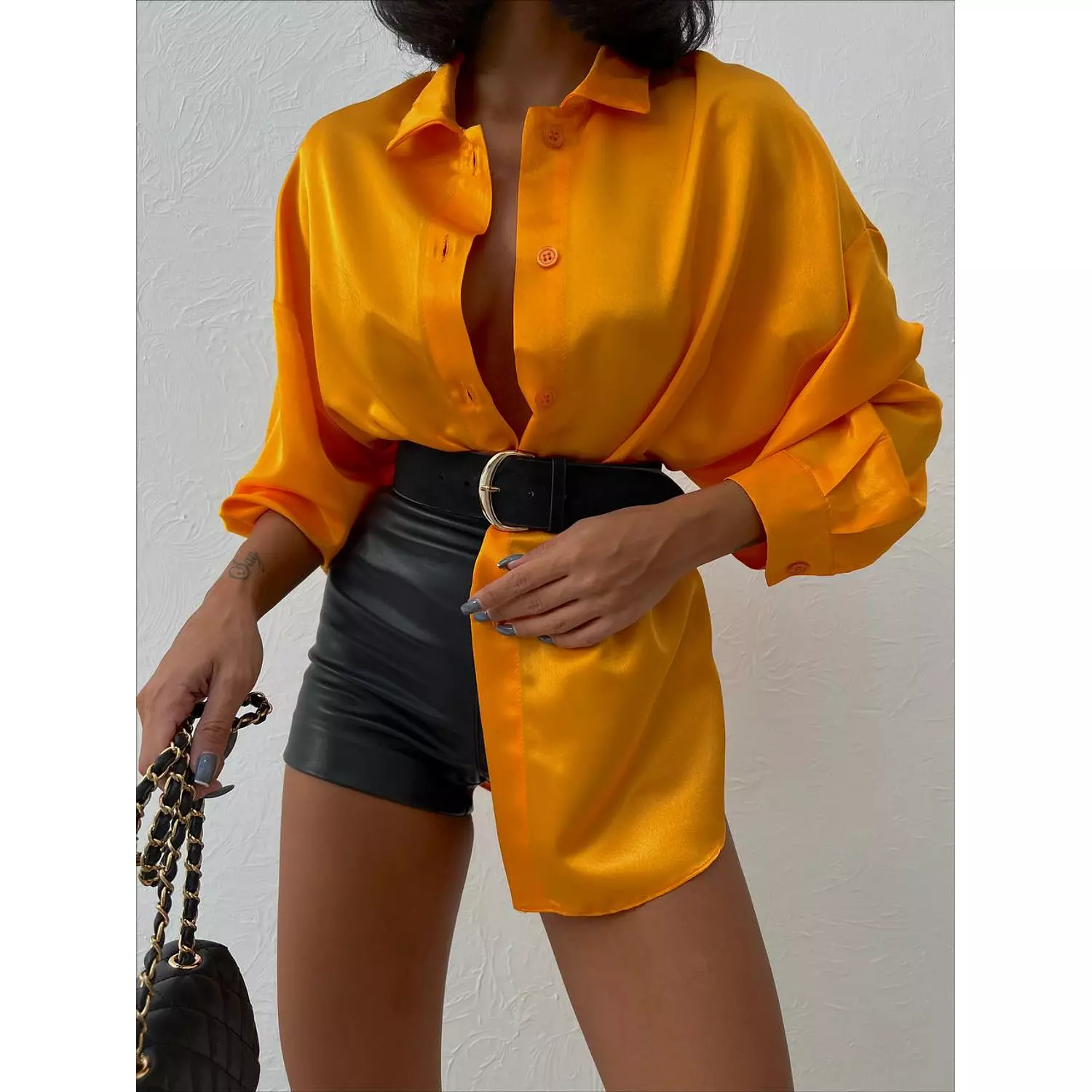 Elegant silk shirt 6