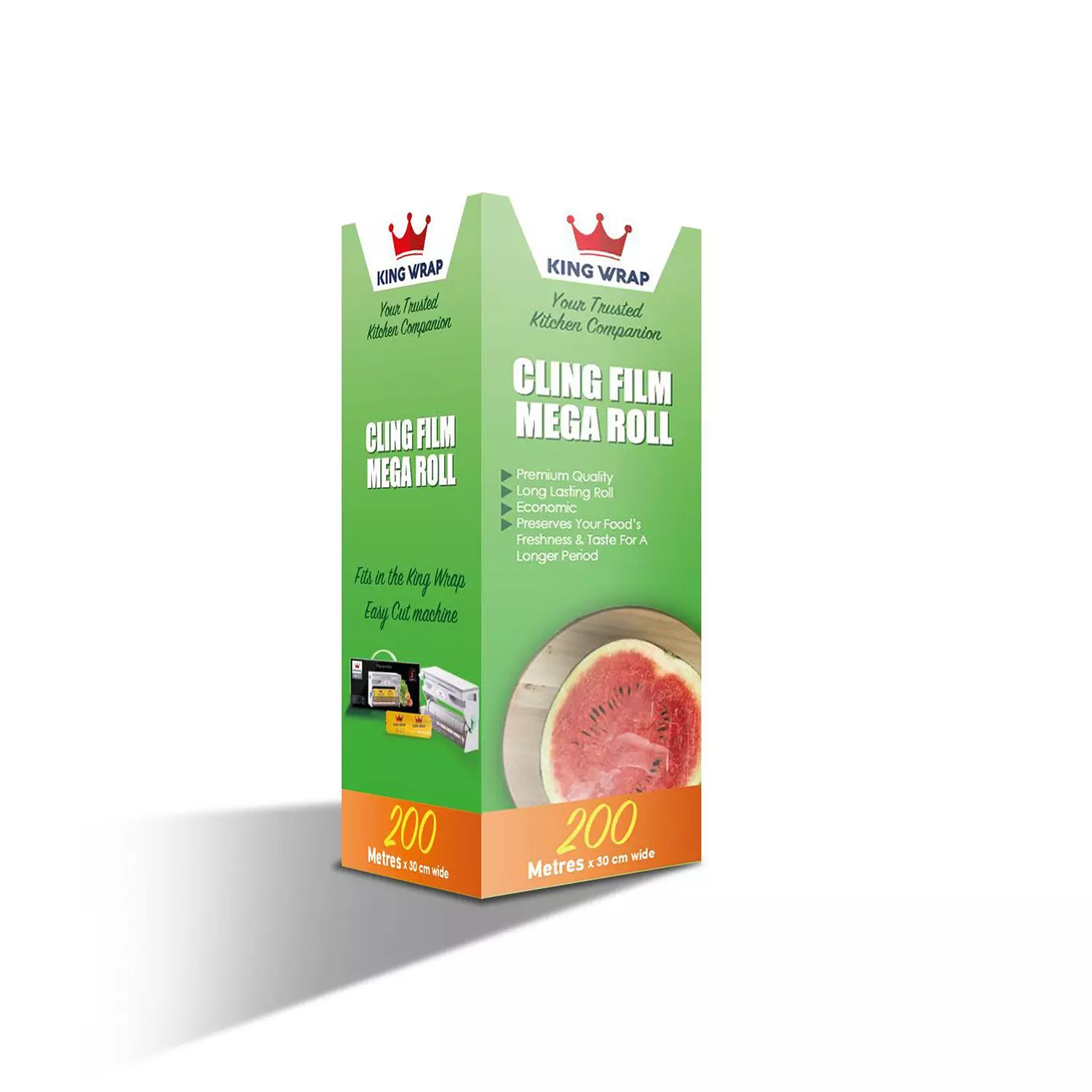 King Wrap - Cling Film Mega Roll ( 30 CM x 200 M ) hover image