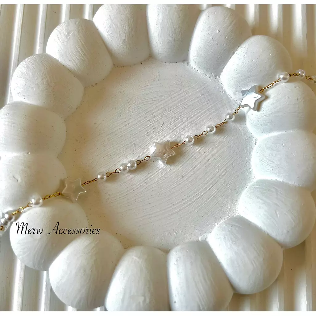 Star pearl anklet 