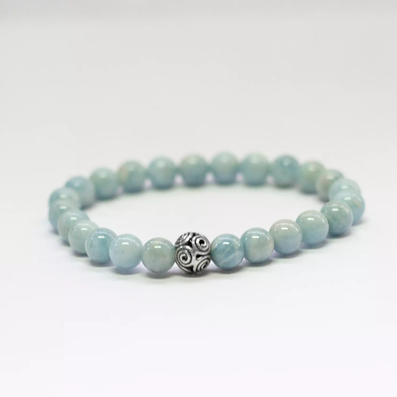 Aquamarine Bracelet 8mm-2nd-img