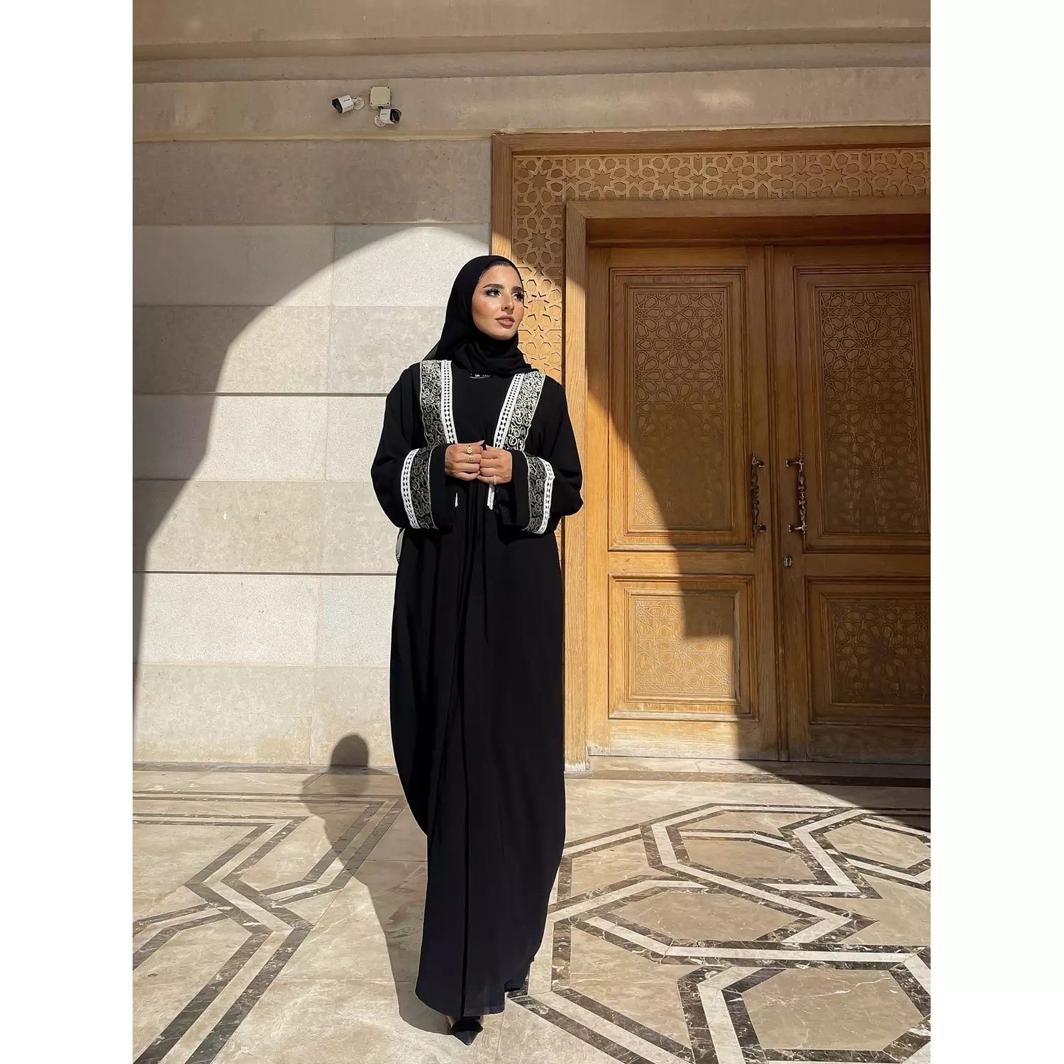 open black abaya  hover image