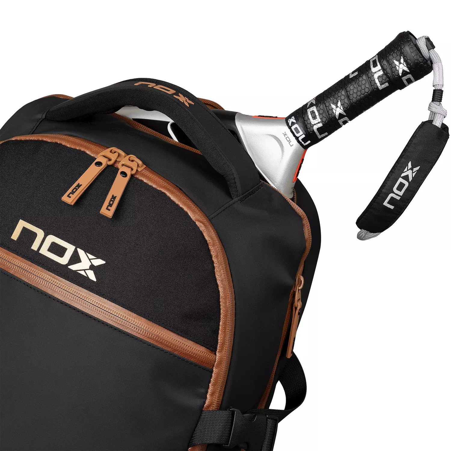 Nox Luxury Open Series Backpack 2025 - Black/Brown 5