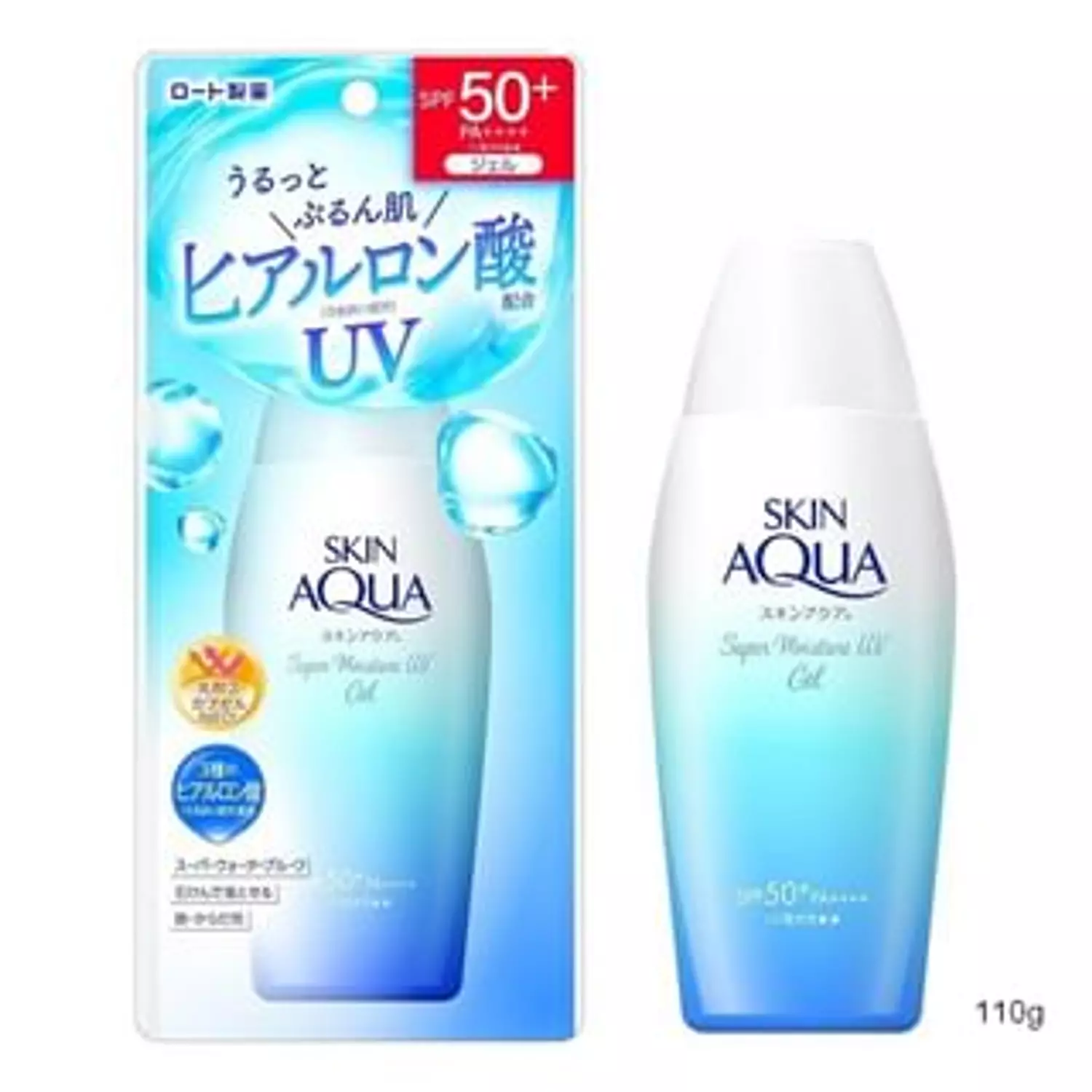 Rohto Mentholatum - Skin Aqua Super Moisture UV Gel SPF 50+ PA++++ hover image