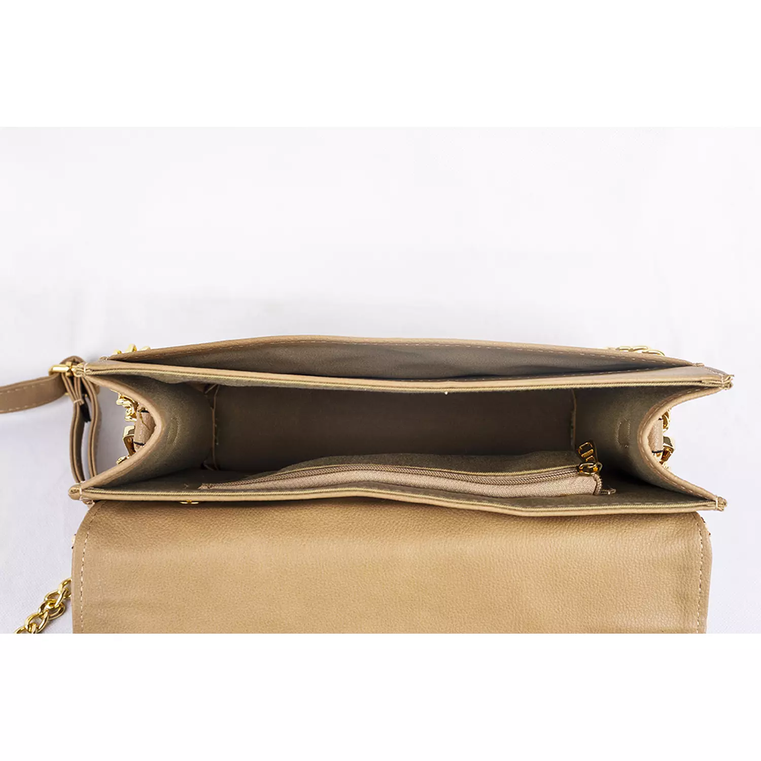 Beige - Cross Bag - Changeable Flap 4