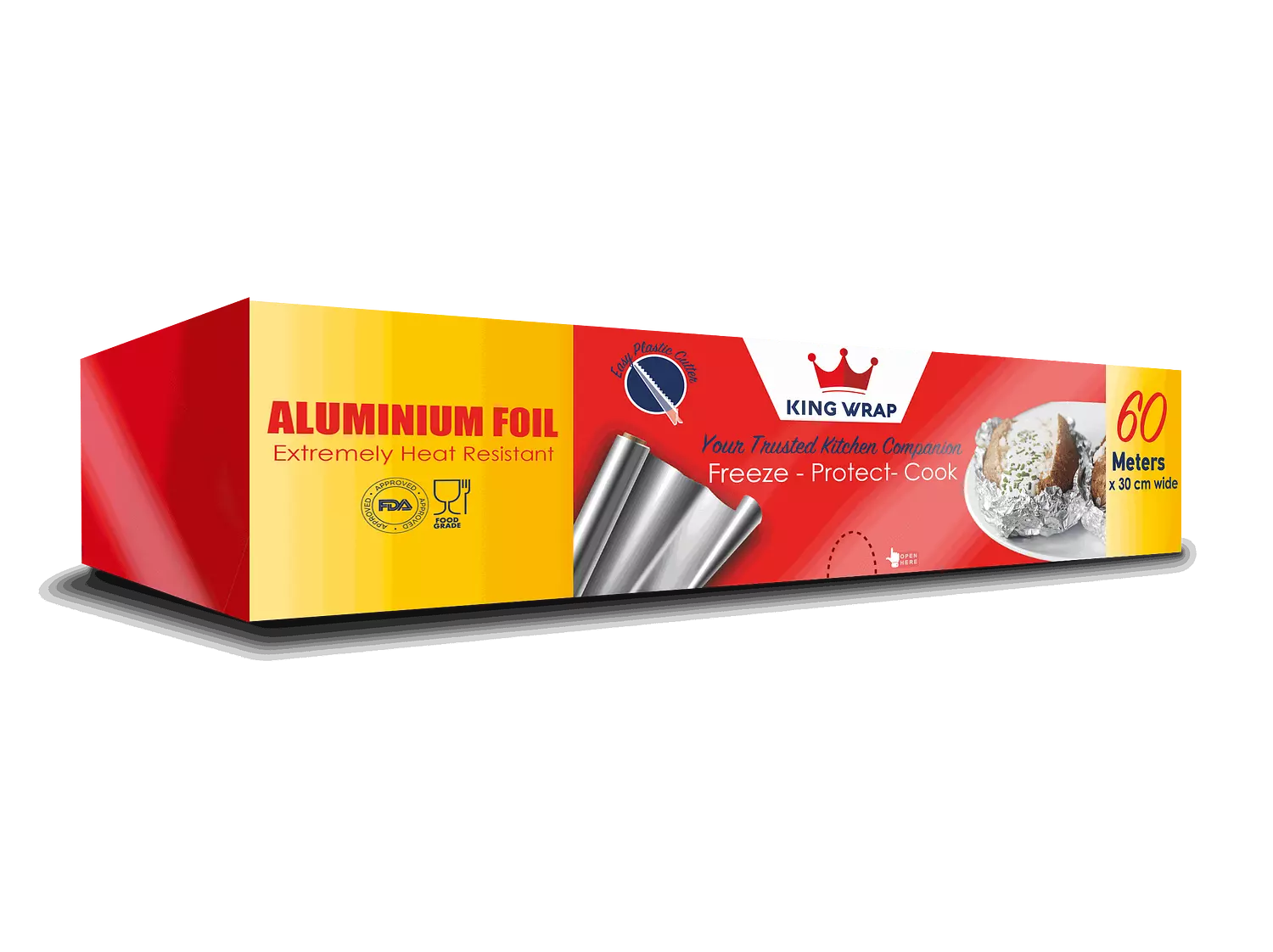 King Wrap - Aluminium Foil-60m hover image