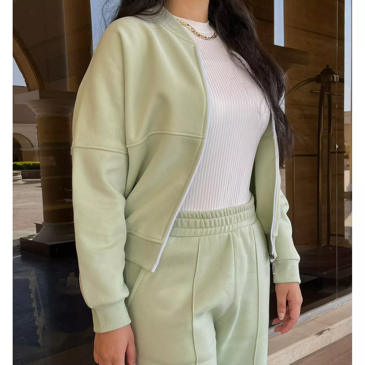 Mint Green "Warm Suit" 3