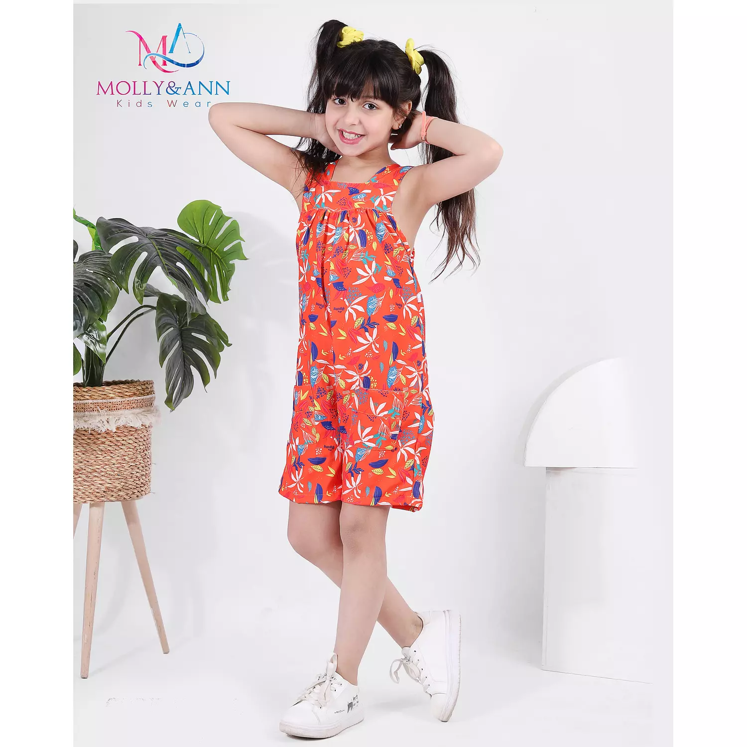 Tropical Short Jumpsuit 4