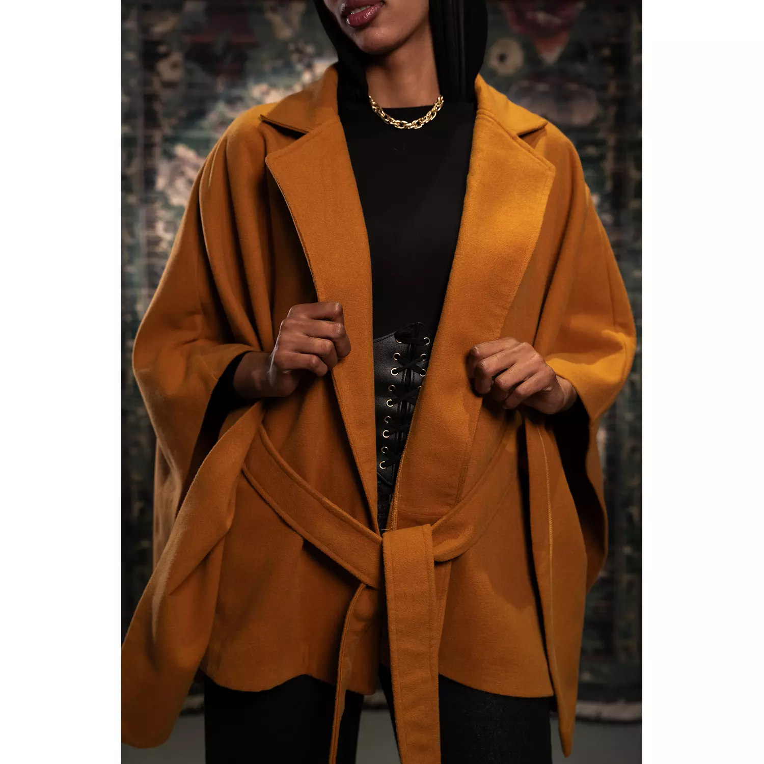 Orange wave Jacket  2