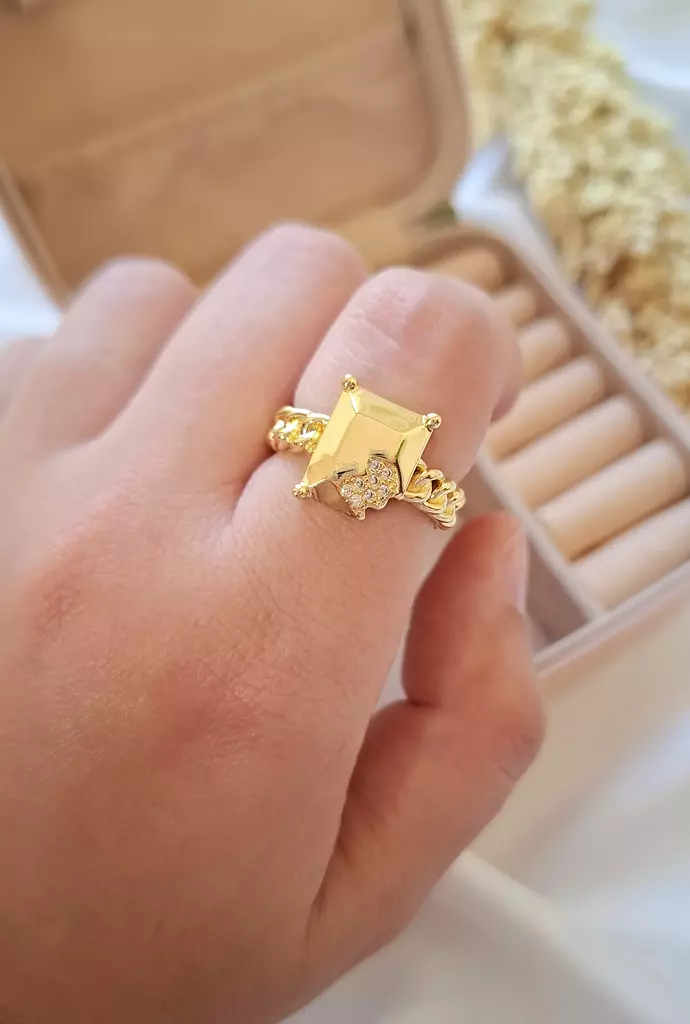 Luxe rectangle Ring