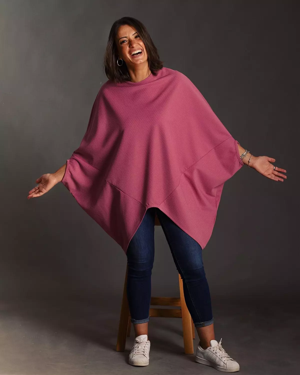 Criss cross poncho  1