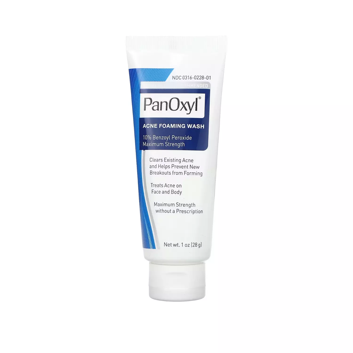 Panoxyl Acne foaming wash 10% Benzoyl Peroxide 28 g hover image