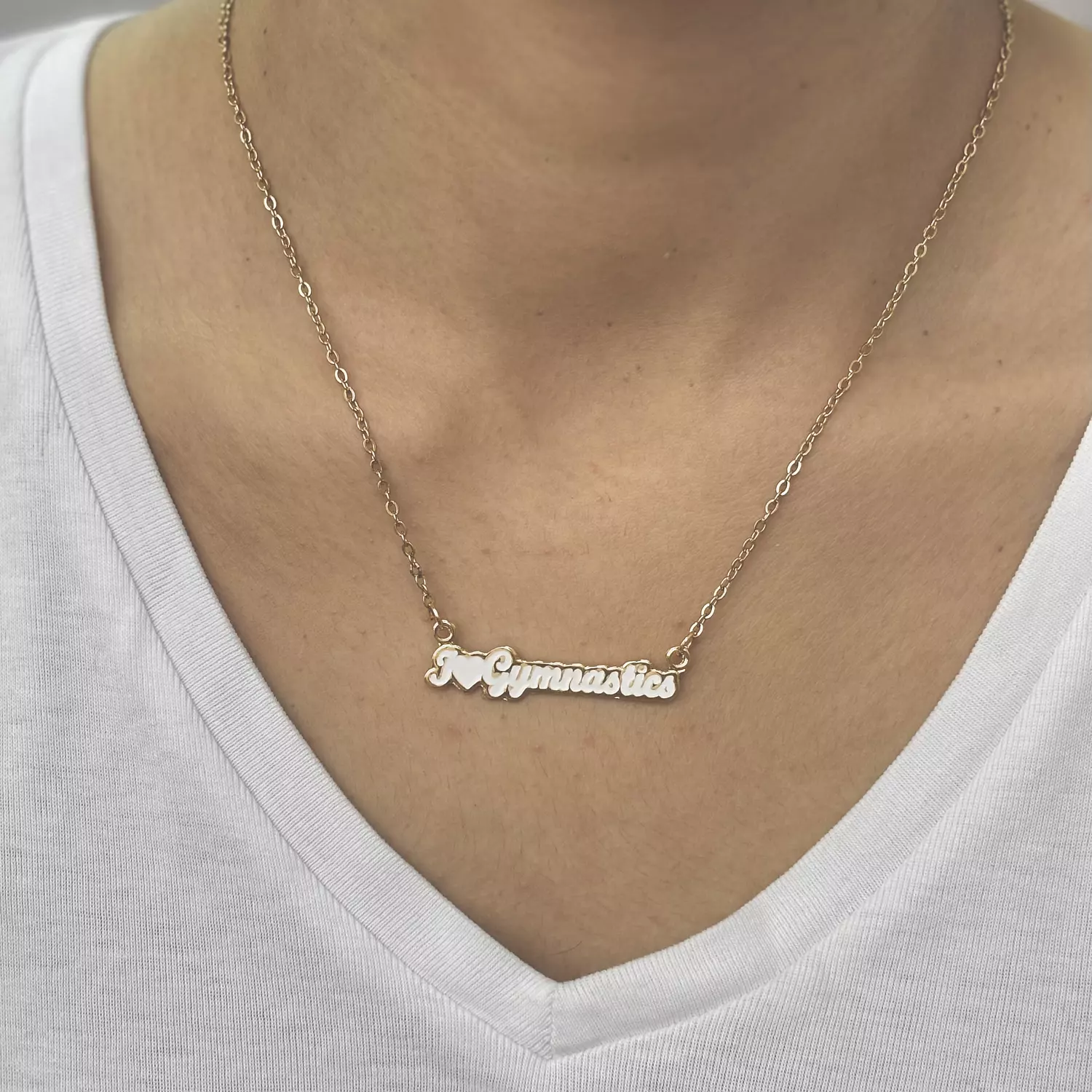 Necklace | I love Gymnastics hover image