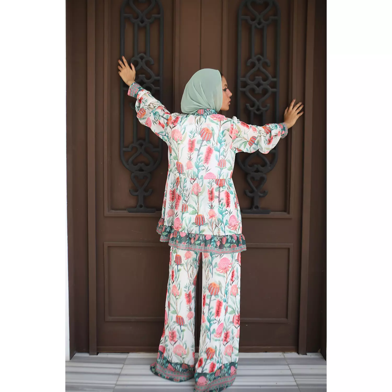 Flora Chiffon Blouse  5