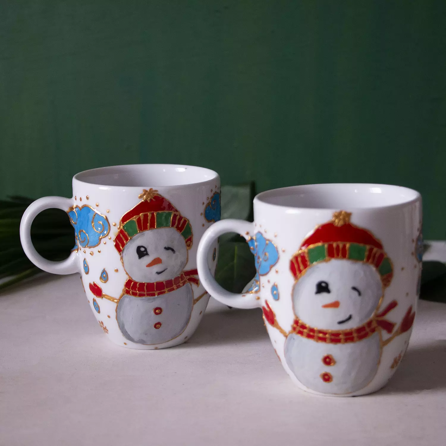 Snow Man Mug 2